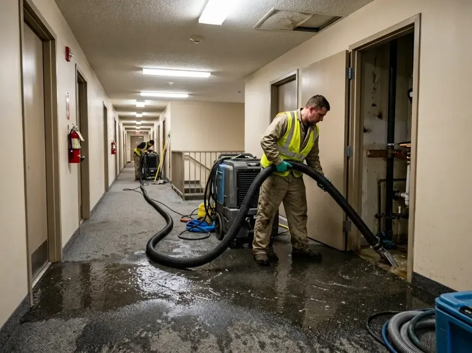 multi-unit-apartment-hallway-f-005 — frequently asked questions, Emergency Burst Pipe Water Extraction & Removal in Fort Wri…